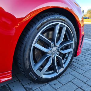 High performance tyre as fitted by Blackburn Garage